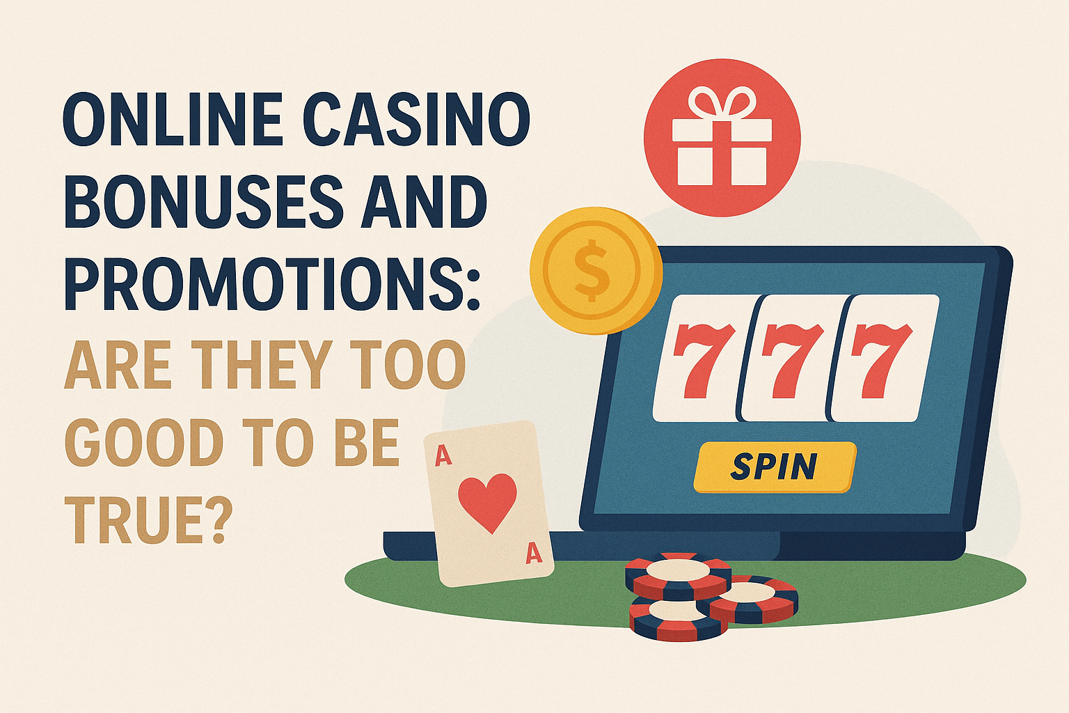Online Casino Bonuses and Promotions: Are They Too Good to be True? - I ...