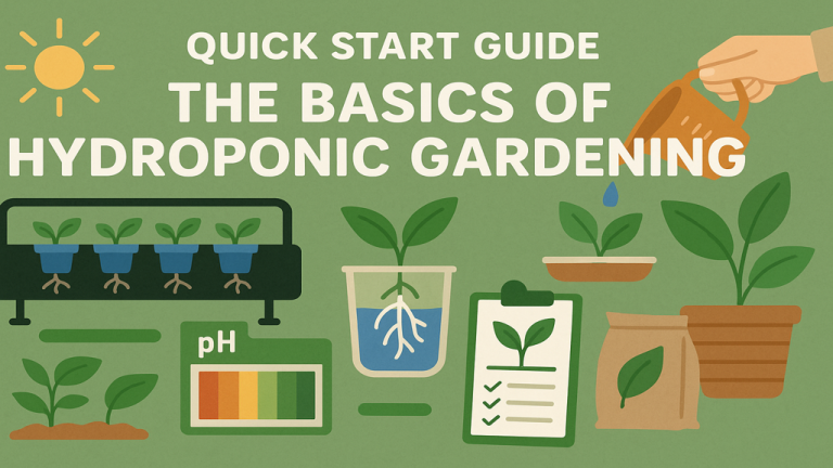 Quick Start Guide: The Basics of Hydroponic Gardening